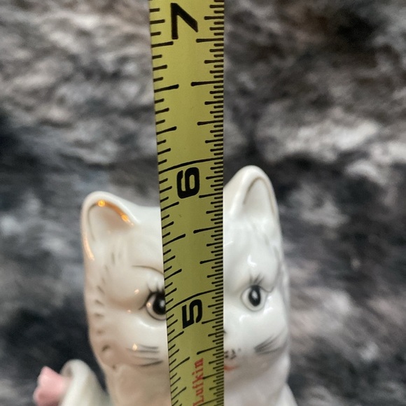 Vintage Cute Cat with Hat Porcelain Figurine - Picture 15 of 16